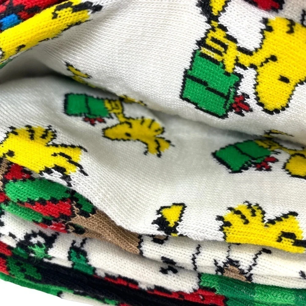 Peanuts Snoopy No Show Socks 6 Pairs
